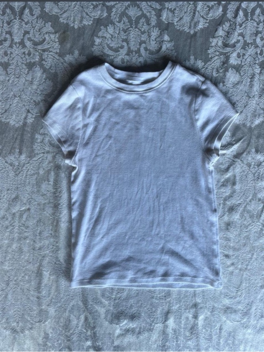 PacSun White Basic Baby Tee Size XS